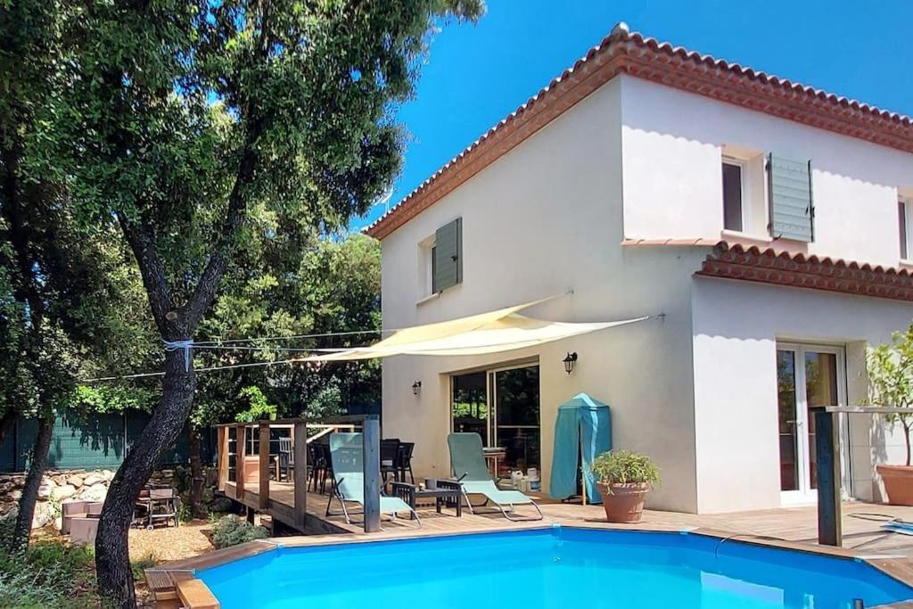 Villa Garrigue - Piscine, Parking, Maison Entiere Beaulieu  Dış mekan fotoğraf