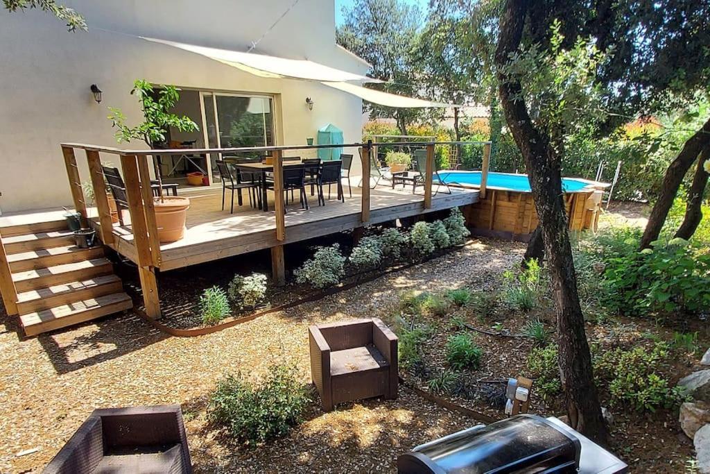 Villa Garrigue - Piscine, Parking, Maison Entiere Beaulieu  Dış mekan fotoğraf