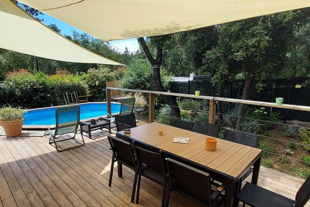 Villa Garrigue - Piscine, Parking, Maison Entiere Beaulieu  Dış mekan fotoğraf